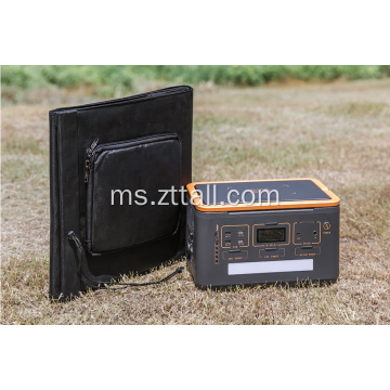 Penjana Solar Portable 500W untuk kegunaan luar